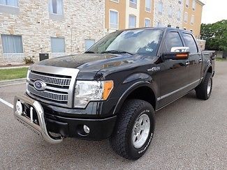2010 f150 4x4 super crew platinum 5.4l v8 auto nav sunroof sony htd/cld leather