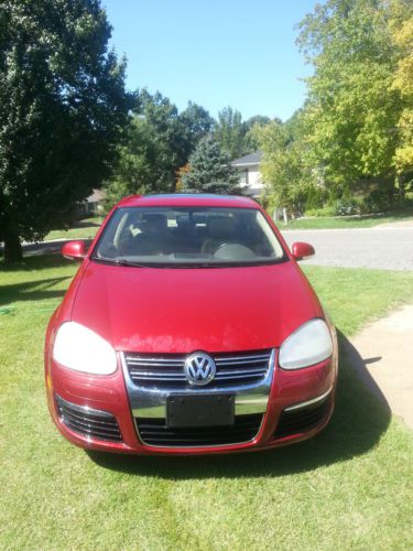 2006 vw jetta tdi 5-speed manual red htd seats new body style mechanics special