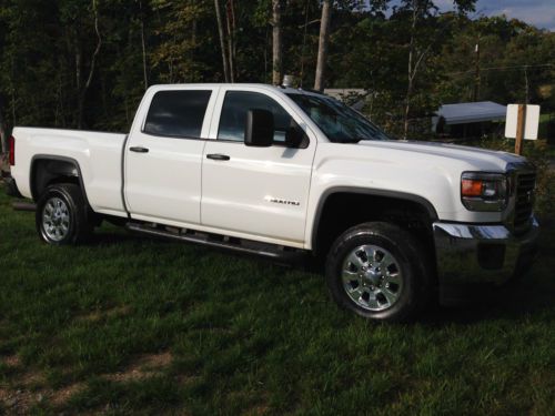 2015 gmc sierra 2500hd 4x4 duramax crew cab 4wd diesel short bed automatic