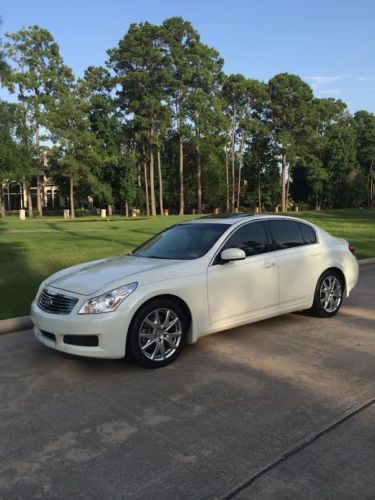 2008 infiniti g35 sedan mid-size luxury journey 3.5l rwd