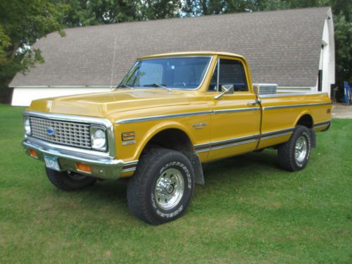 1971 chevrolet c/k 10-20 3/4 ton 4x4 39,199 actual miles, nice