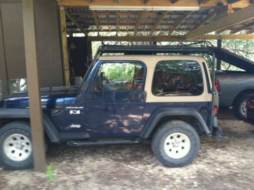 2002 jeep wrangler x sport utility 2-door 4.0l