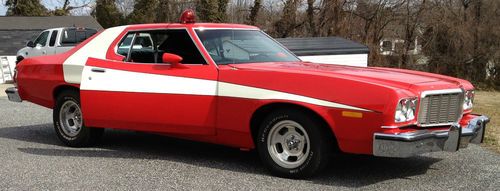 1976 ford torino starsky &amp; hutch tribute 460 big block c6 9-inch beautiful!