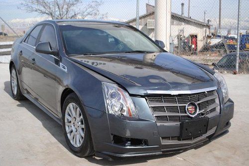 2010 cadillac cts sedan damaged salvage luxurious loaded wont lastexport welcome