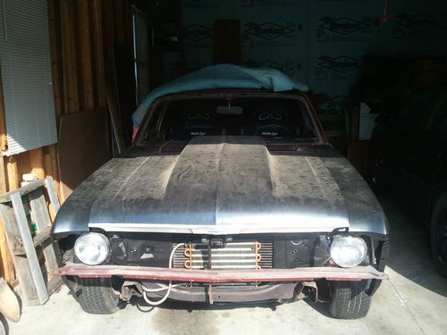 1972 chevy nova  partially restored