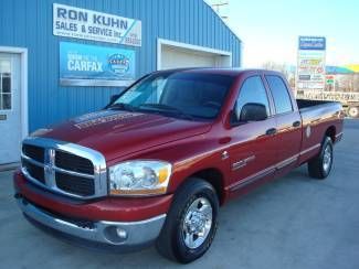 2006 dodge ram 2500 slt 2wd 5.9l cummins diesel 6 speed manual rust free truck!