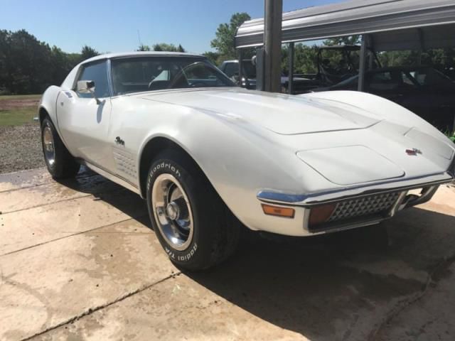 1971 chevrolet corvette black