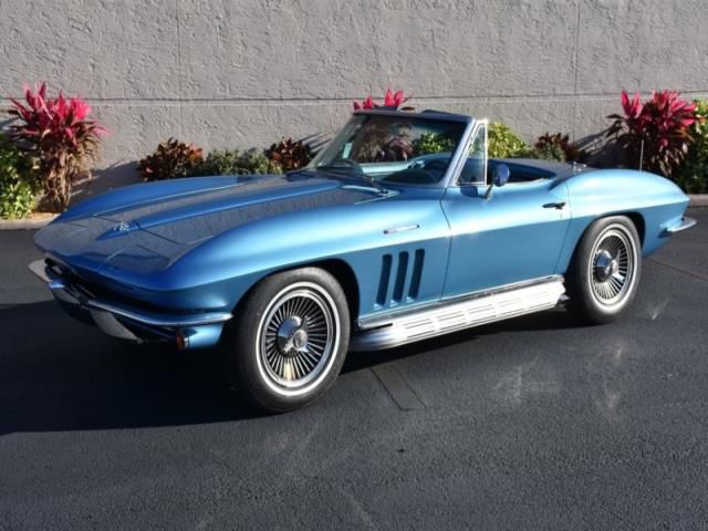 1965 chevrolet corvette fuel injected 327ci 375hp