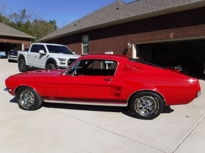 1967 ford mustang gt fastback s code