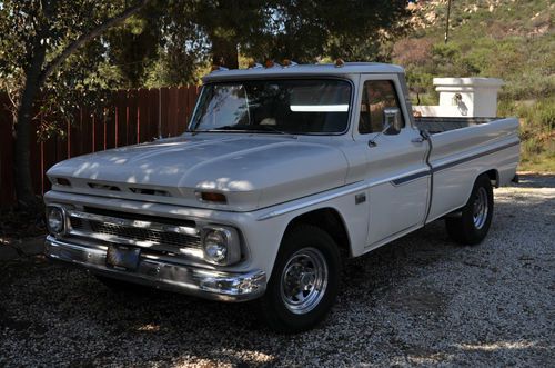 1966 chevy pick-up (great body and motor)