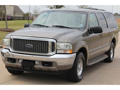 2002 ford excursion limited 7.3l diesel,2wd,clean tx title