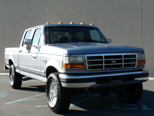 1996 ford f-250 xl crew cab pickup 4-door 7.3l