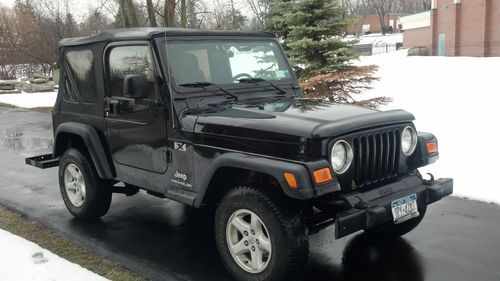 2006 jeep wrangler x sport utility 2-door 4.0l