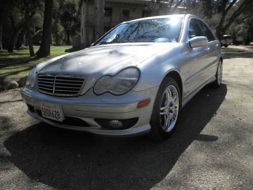 2002 mercedes-benz c32 amg base sedan 4-door 3.2l