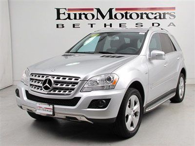 2011 mercedes benz dealer ml350 bluetec diesel used financing silver black btc