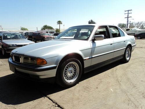 1998 bmw 740i base sedan 4-door 4.4l, no reserve