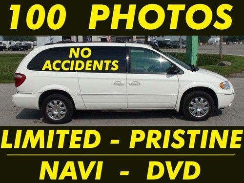 Limited - 3.8l - navi - dvd - leather - new brakes - no accidents - pristine -
