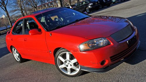 2004 nissan sentra se-r spec v rare v6 3.5l fast sedan dvd lcd radio loaded