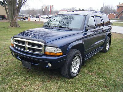 2002 dodge durango slt plus low reserve