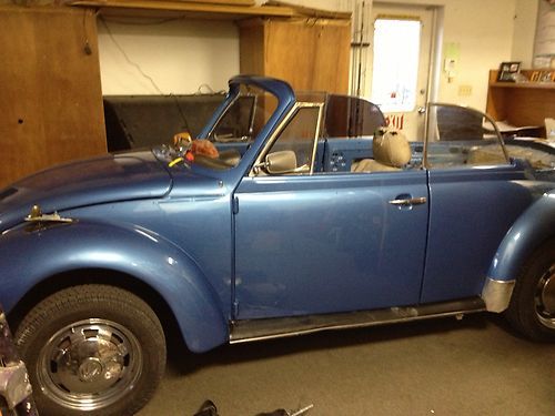 1979 volkswagen super beetle base convertible 2-door 1.6l