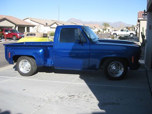 1977 chevy c-10 side step, short bed