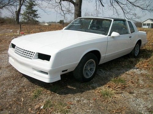 1987 monte carlo ss aero coupe (very rare)