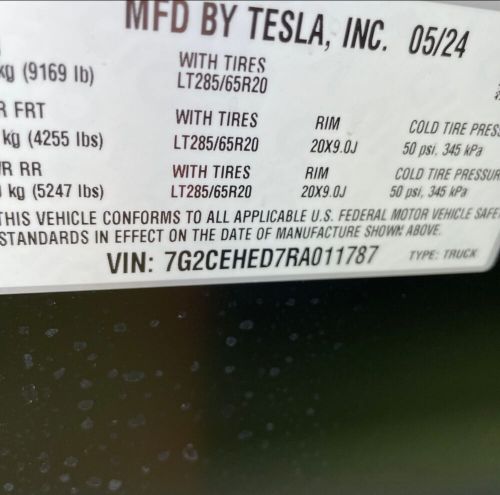 2024 Tesla Cybertruck 1-OWNER * ONLY 130 MILES, US $109,999.00, image 23