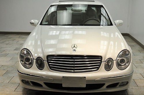 2003 mercedes-benz e-320 white maitenance rec. warr.