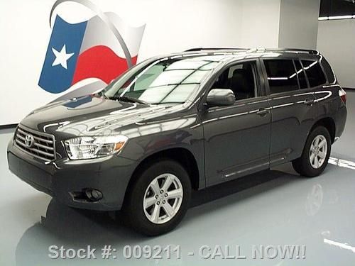 2010 toyota highlander se awd 7pass leather sunroof 11k texas direct auto