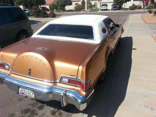 1975 lincoln continentol mark iv