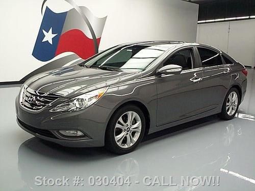 2011 hyundai sonata ltd heated leather sunroof only 35k texas direct auto