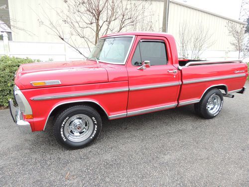 1971 ford f100 / f-100 v8 sport custom