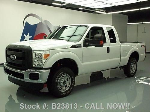 2011 ford f250 4x4 supercab 6.2l v8 fx4 off-road 40k mi texas direct auto