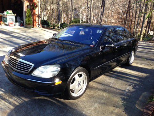 2002 mercedes-benz s55 amg base sedan 4-door 5.5l