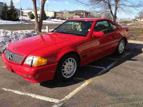 1992 Mercedes-Benz 500SL Base Convertible 2-Door 5.0L, image 2