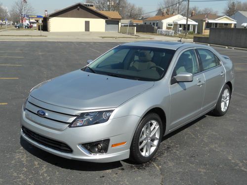 2010 ford fusion sel sedan 4-door 3.0l