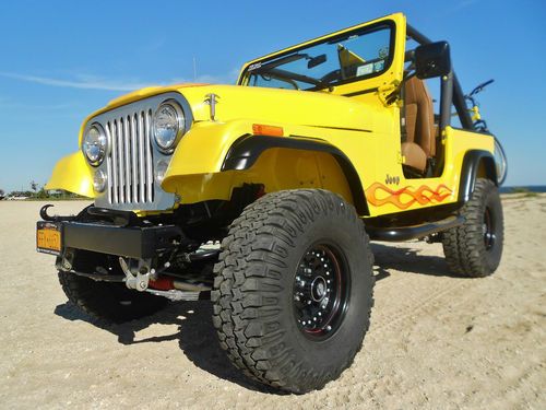 1985 jeep cj-7 all new rotisserie restoration, professionally restored