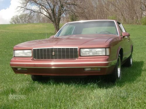 1987 monte carlo ls low 36,000 mile all original not ss