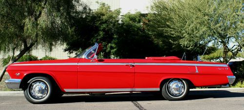 62 impala convertible ss 409/409 4 sp! fresh ground up restoration!