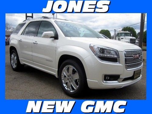 New 2013 gmc acadia denali msrp $50795