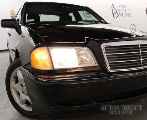 We finance 2000 mercedes-benz c230 kompressor sport sc 59k clean carfax mroof