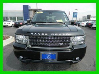 2011 land rover range rover hse rear dvd navi parktrnc sunroof cd we finance!