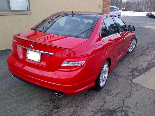 2008 mercedes benz c350 sport, amg wheels, low miles, mint with factory warranty
