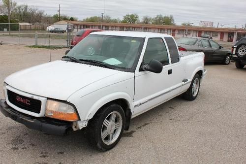 1998 gmc somoma runs and drives hail damage no reserve