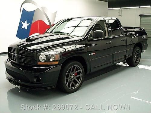 2006 dodge ram srt-10 night runner #393 quad v10 24k mi texas direct auto