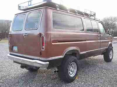 1976 Ford 4x4 Econoline Van, 460, Automatic, A/C Truck, VERY RARE! **SEE VIDEO**, image 6
