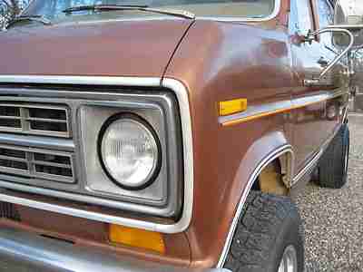 1976 Ford 4x4 Econoline Van, 460, Automatic, A/C Truck, VERY RARE! **SEE VIDEO**, image 11