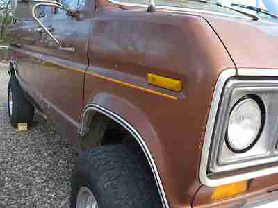 1976 Ford 4x4 Econoline Van, 460, Automatic, A/C Truck, VERY RARE! **SEE VIDEO**, image 12