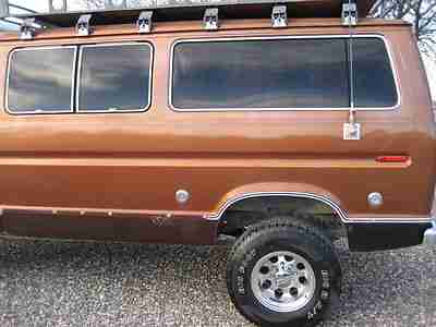 1976 Ford 4x4 Econoline Van, 460, Automatic, A/C Truck, VERY RARE! **SEE VIDEO**, image 15