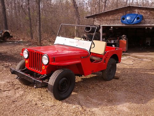 1947 willys jeep cj2a